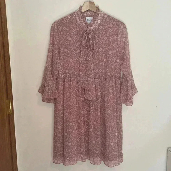 MISA Los Angeles Babydoll Mini Dress - Picture 3 of 13